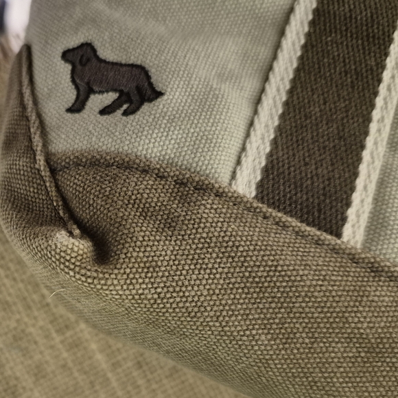 Vintage L.L. Bean Canvas Tote Bag with Brown Dog Embroidery *Rare* - Picture 10 of 13